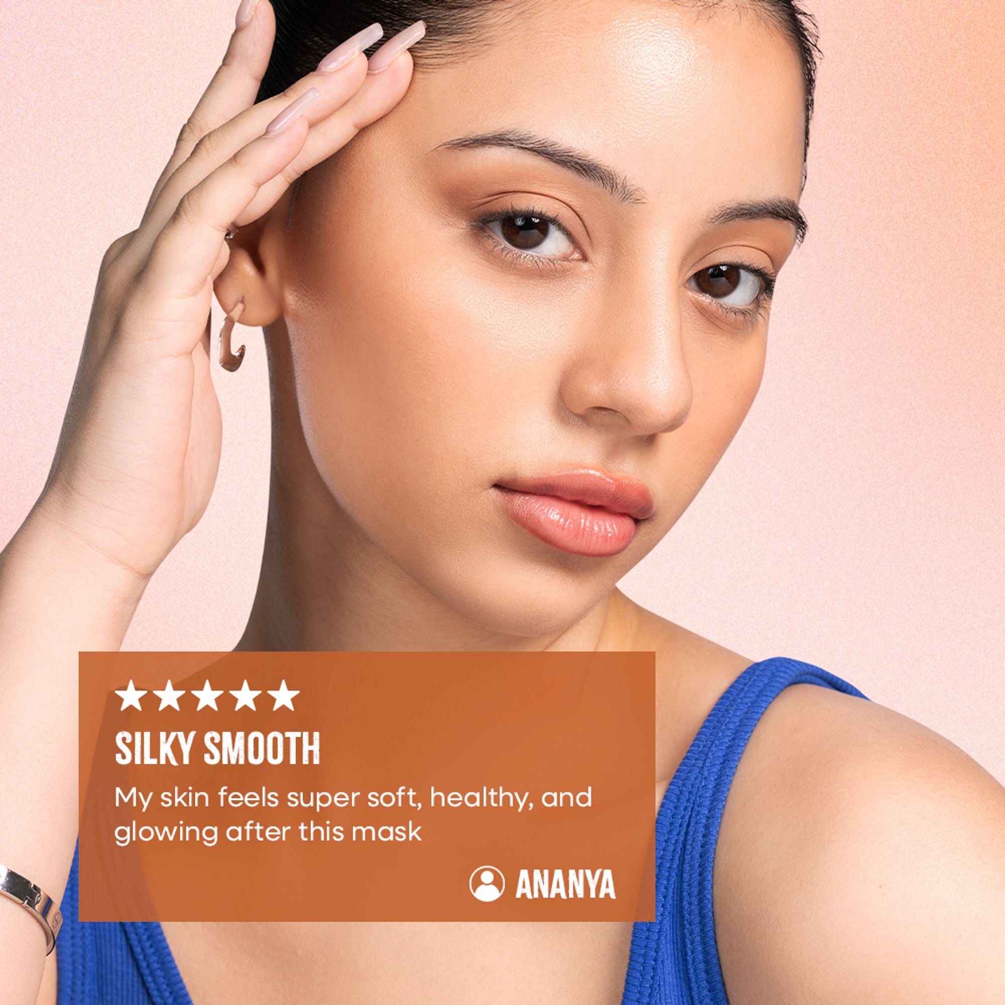 Nykaa Green Tea + Aloe Vera Sheet Mask For Hydrated Skin - Formulated in Korea - For All Skin Types - Almond + Yogurt