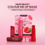 Swiss Beauty Colour Me Tinted Lip Balm For Dry With SPF 15 , Shea Butter and Vitamin E - Coconut Blast | Grab2Buy