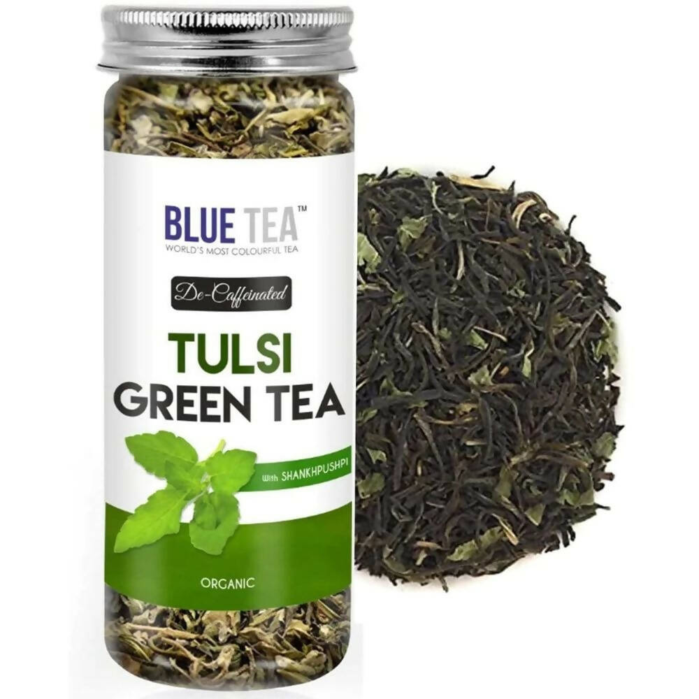 Blue Tea Organic Tulsi Green Tea | Grab2Buy