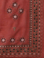Yufta Women Cream-Coloured Ethnic Motifs Embroidered Regular Thread Work Kurta with Palazzo & With Dupatta | Grab2Buy