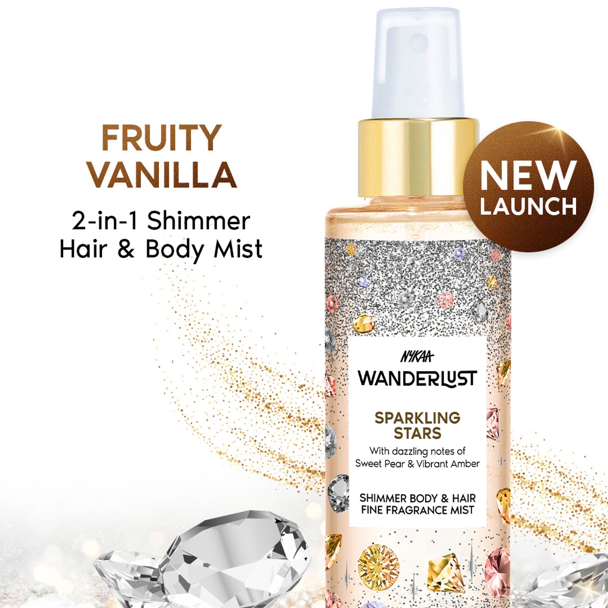 Wanderlust Fragrance Mist For Her - Sparkling Stars | Grab2Buy