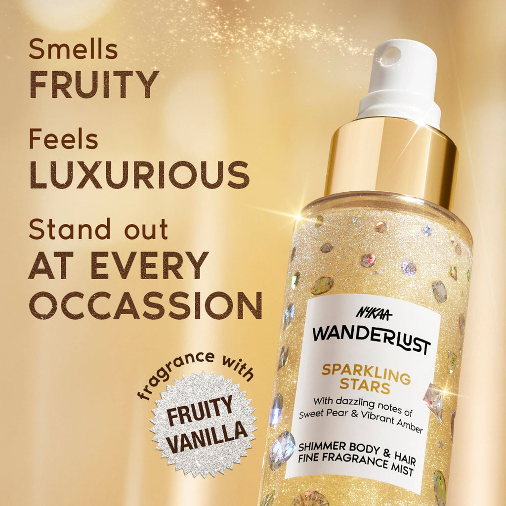 Wanderlust Fragrance Mist For Her - Sparkling Stars