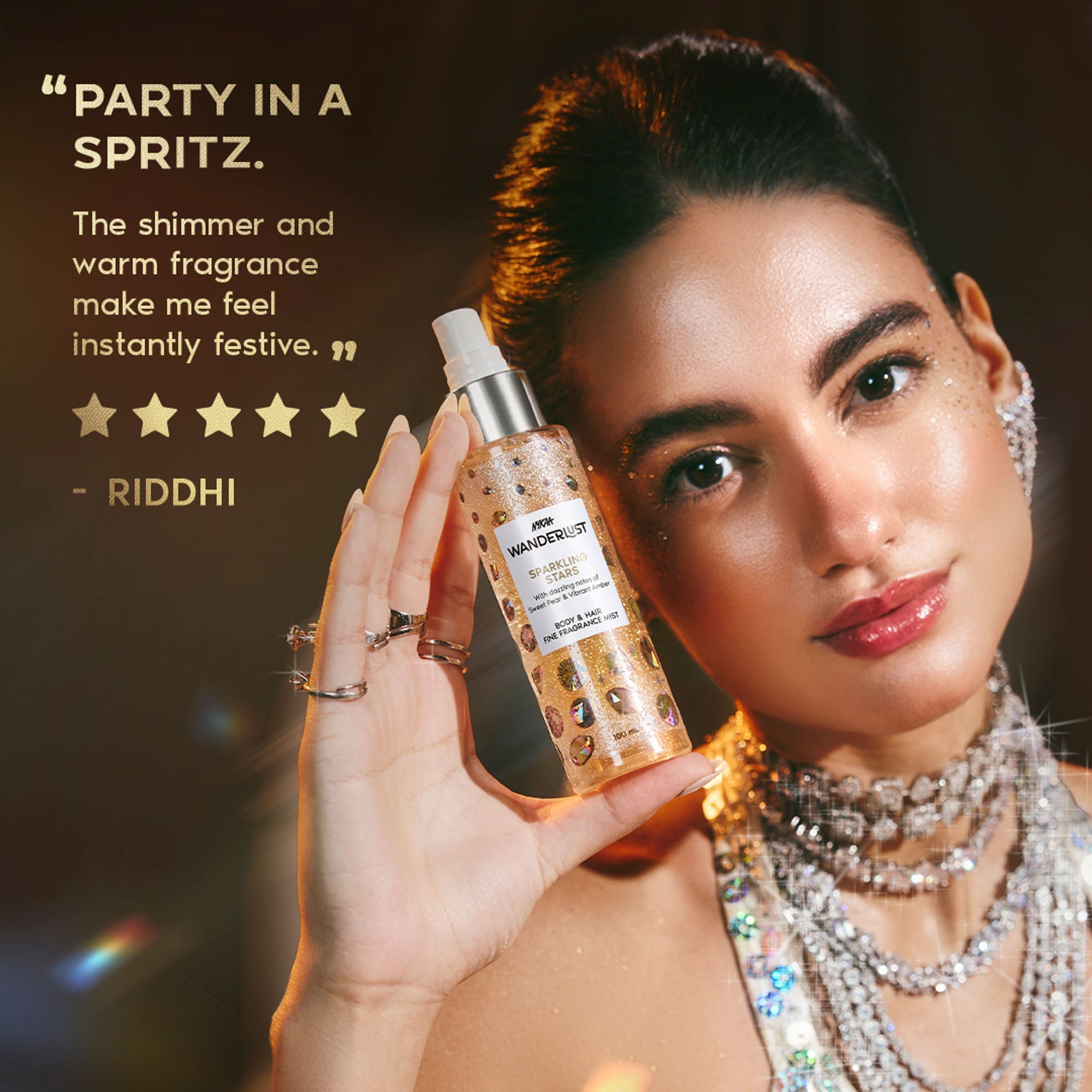 Wanderlust Fragrance Mist For Her - Sparkling Stars | Grab2Buy