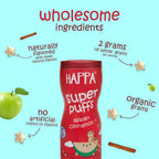Happa Multigrain Apple & Cinnamon Melts Super Puffs (8 Months+) | Grab2Buy