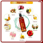 Newish Red Onion Hair Oil With Comb | Grab2Buy