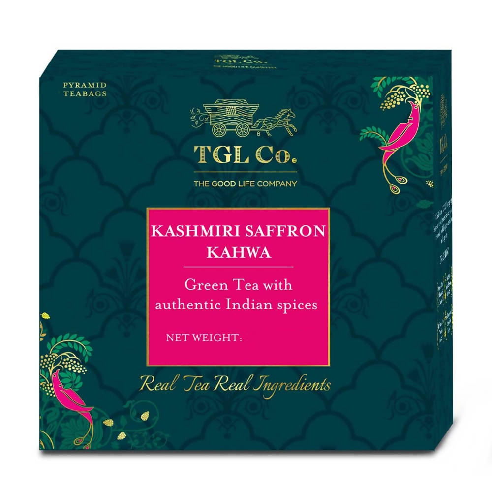 TGL Co. Kashmiri Saffron Kahwa Green Tea | Grab2Buy