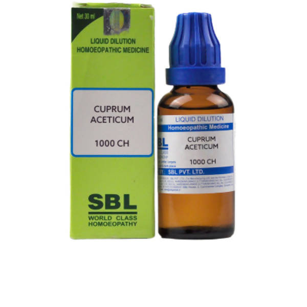 SBL Homeopathy Cuprum Aceticum Dilution | Grab2Buy