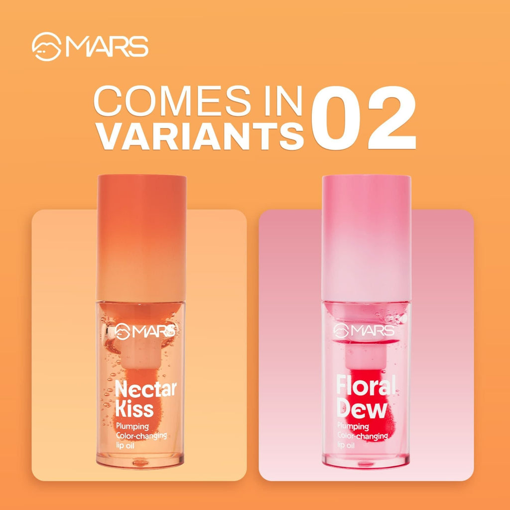 MARS Cosmetics Plumping Color Changing Lip Oil - Floral Dew | Grab2Buy