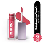 Hilary Rhoda Matte Love Non Transfer Liquid Lipstick - Talk Blush 07 | Grab2Buy
