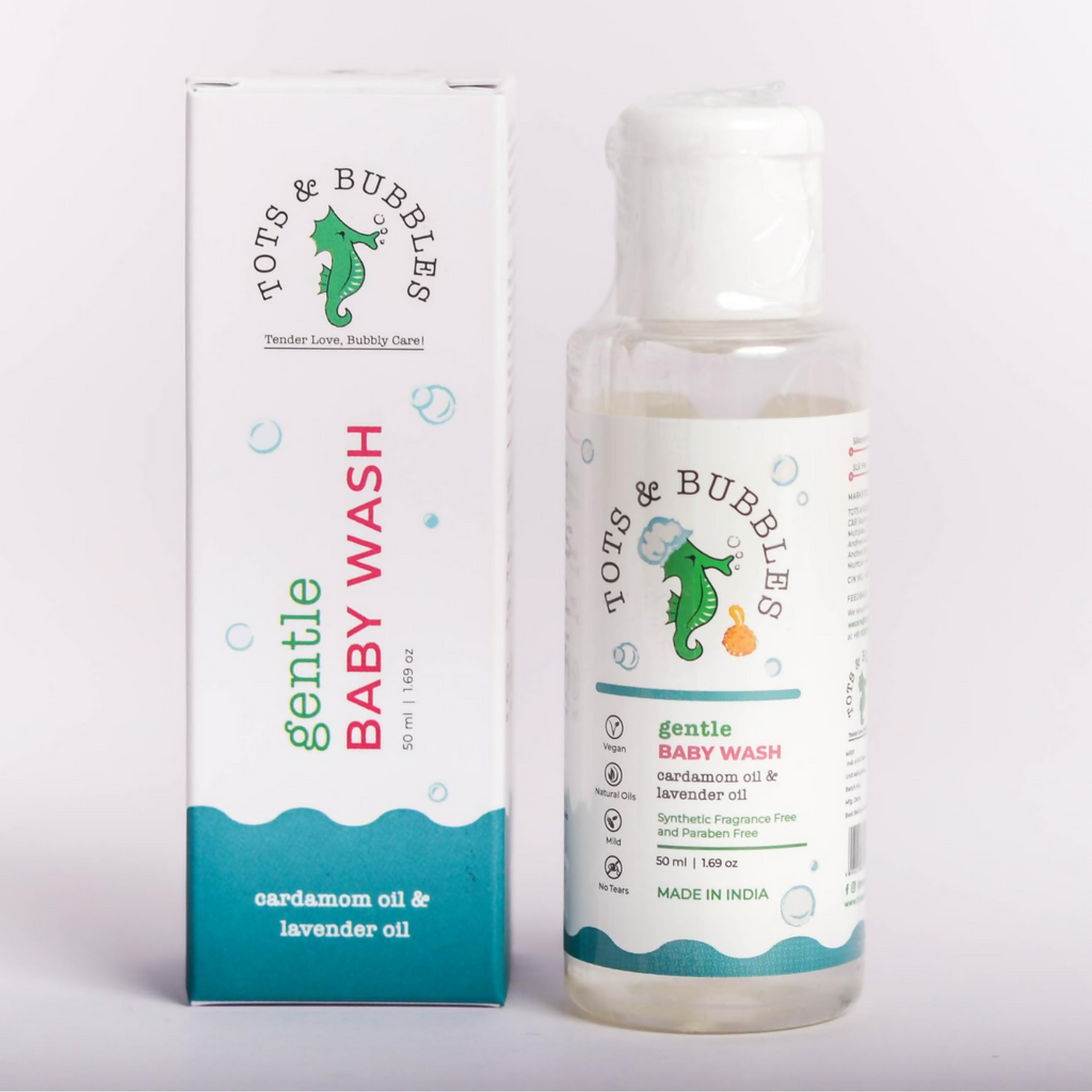 Tots & Bubbles Gentle Baby Body Wash with Natural Lavender & Cardamom Oil | Grab2Buy