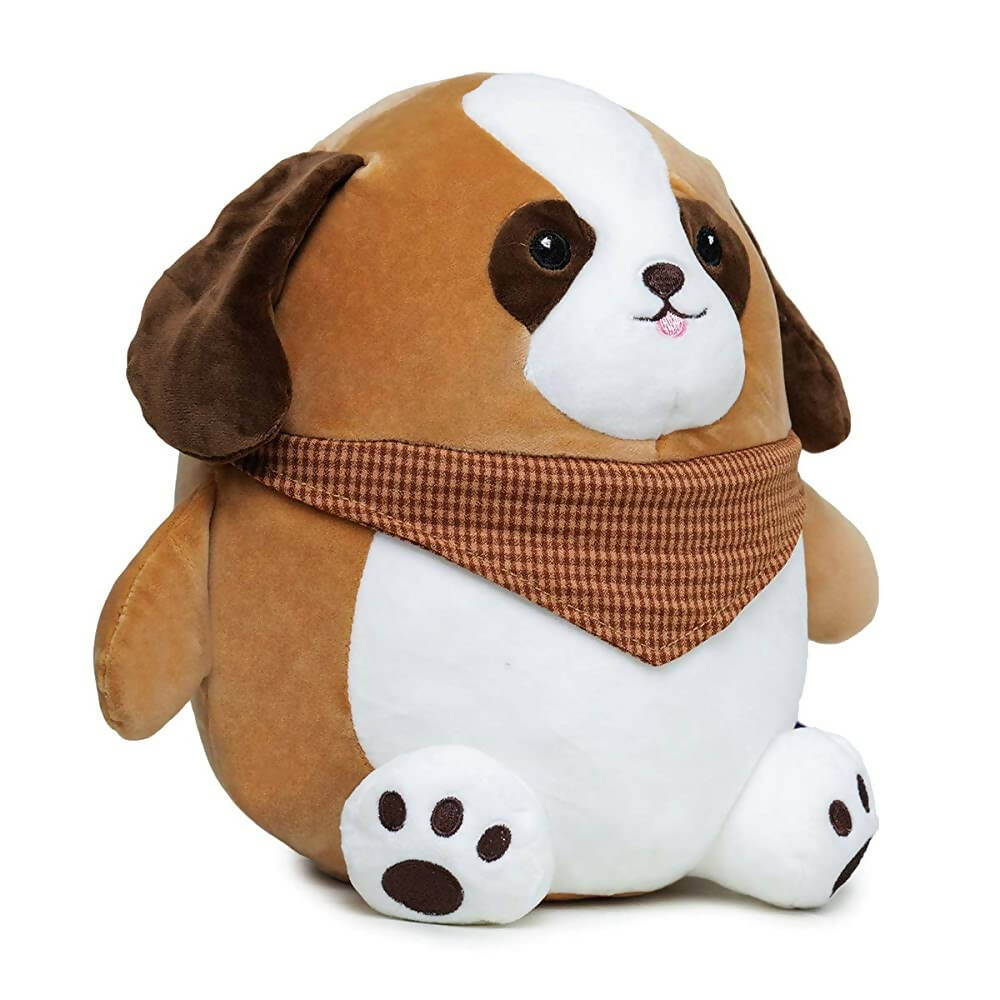 Webby Bruno Soft Animal Plush Dog Toy- 30cm | Grab2Buy