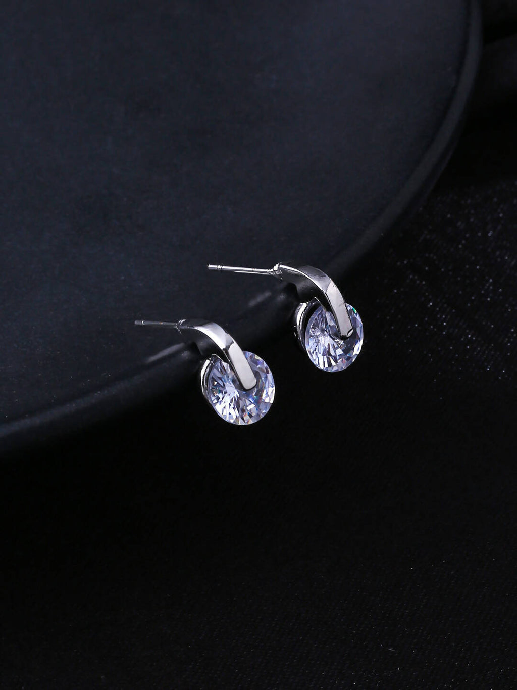 NVR Women Cz Studded Studs Earrings | Grab2Buy