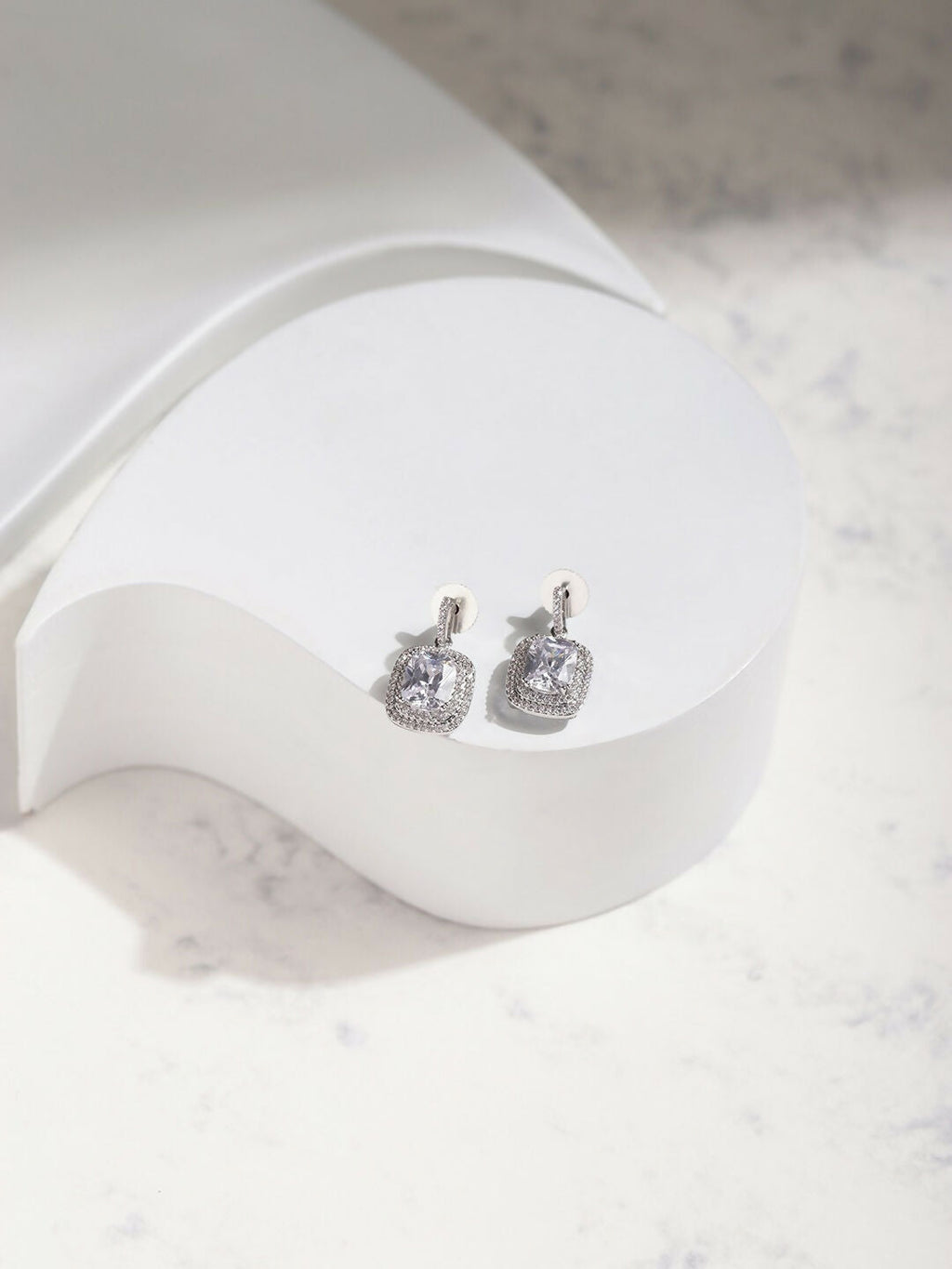 Silver Earrings- Ruby Raang | Grab2Buy
