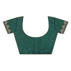 Vamika Green Georgette Lace Work Saree (Prachi Green) | Grab2Buy