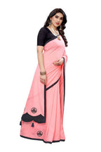 Vamika Designer Peach Dola Silk Saree | Grab2Buy
