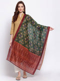 Myshka Women's Latest Multi Cotton Silk Printed Casual Dupatta | Grab2Buy