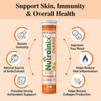 Nutrainix Charge Natural Vitamin C & Zinc Tablets | Grab2Buy