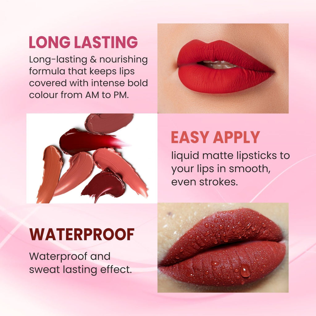 VERYMISS Ultra Velvet Matte Liquid Lipstick - 203 Tyrian Purple