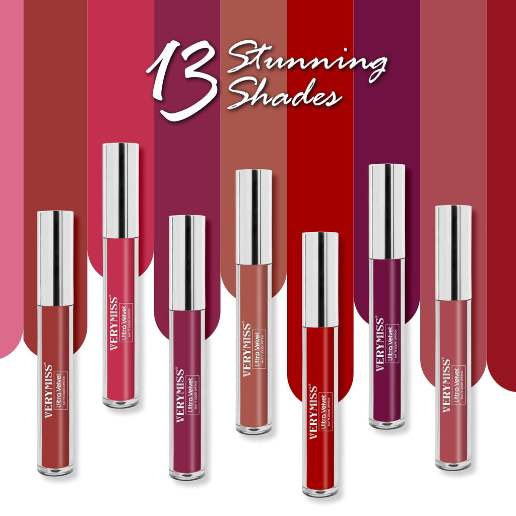 VERYMISS Ultra Velvet Matte Liquid Lipstick - 212 Fire Brick