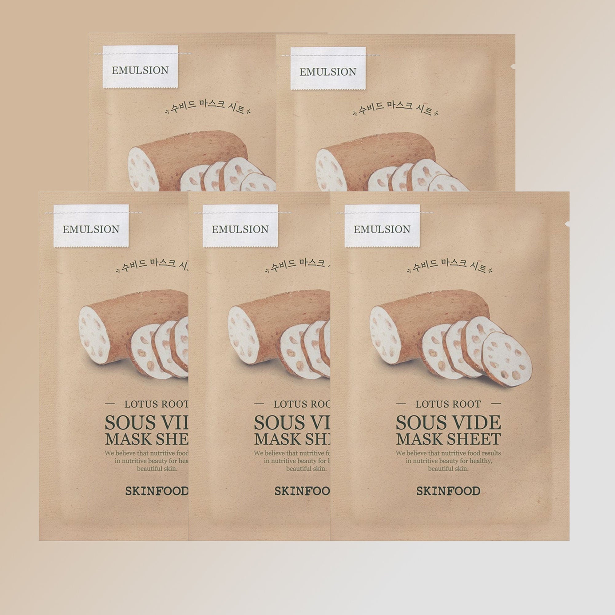 Skinfood Sous Vide Mask Sheet - Lotus Root | Grab2Buy