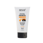 Detoxie Ultra Matte Sunscreen Gel Matte Finish Dry Tint Water & Sweat Resistant With Spf 50 Pa+++ | Grab2Buy