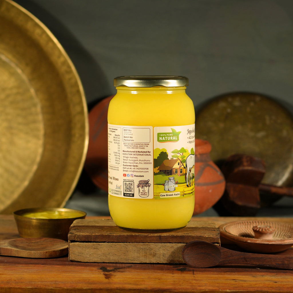 Kasutam A2 Desi Cow Bilona Ghee | Swadesiicart