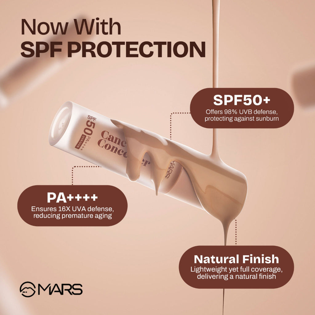 MARS Cosmetics SPF 50 PA++++ Cancel Concealer - 01-Veil
