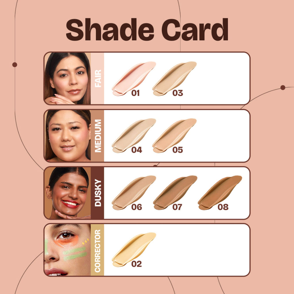 MARS Cosmetics SPF 50 PA++++ Cancel Concealer - 06 Honey Glow