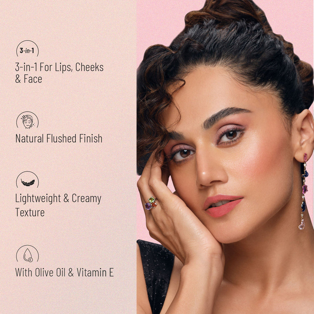 Swiss Beauty Lip & Cheek Cream - Fruity Fig | Grab2Buy