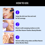 Blue Heaven HD All In One Make Up Stick - Honey Medium