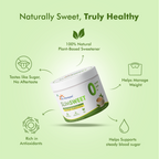 Dr. Morepen Slimsweet Natural Sugar Substitute with Stevia & Monk Fruit | Grab2Buy