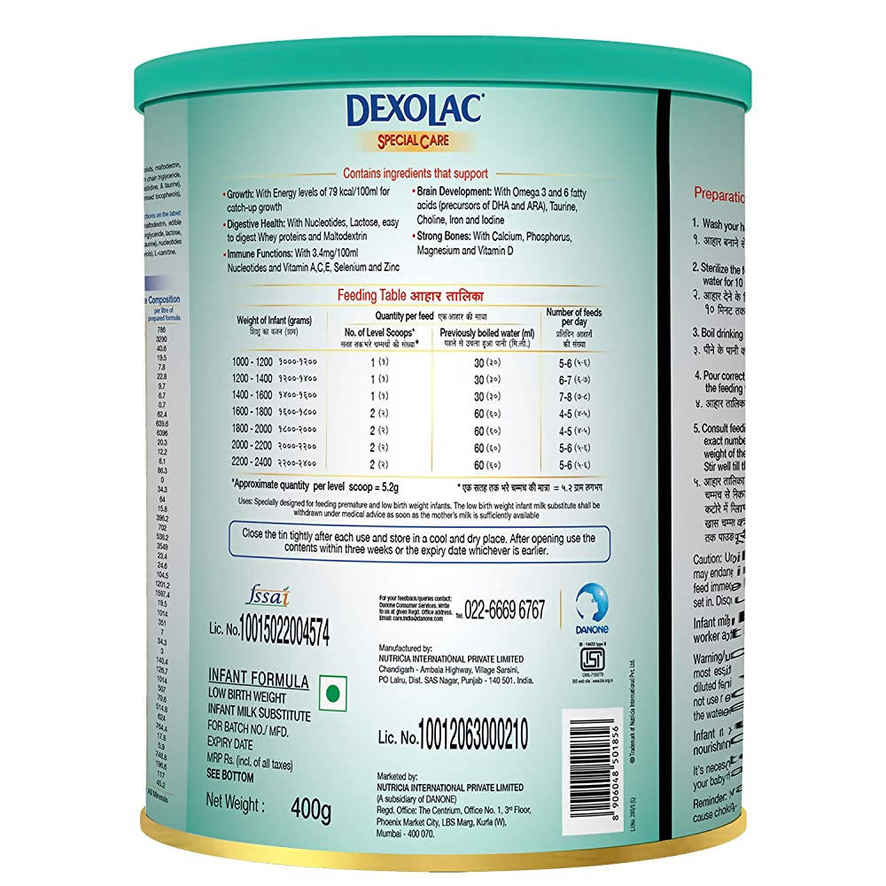 Dexolac Special Care Infant Formula Powder | Grab2Buy
