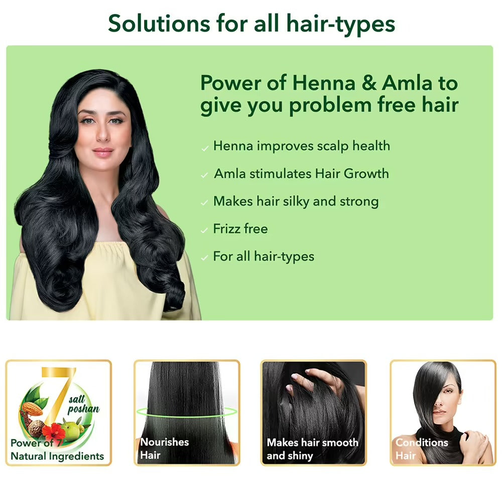 Dabur Vatika Health Shampoo For Smooth, Shiny & Nourished Hair, Repairs Hair damage, Controls Frizz, For All Hair Types | Grab2Buy