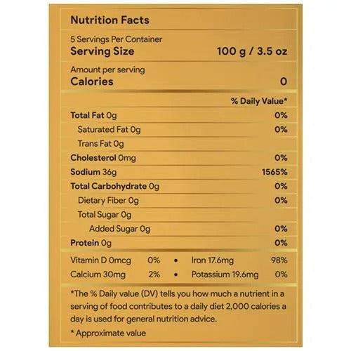 Himalayan Natives Black Salt Powder | Grab2Buy