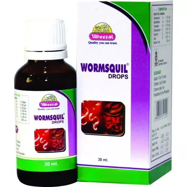 Wheezal Homeopathy Wormsquil Drops | Grab2Buy