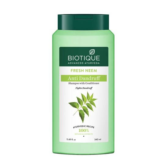 Biotique Bio/Fresh Neem Anti Dandruff Shampoo & Conditioner | Grab2Buy