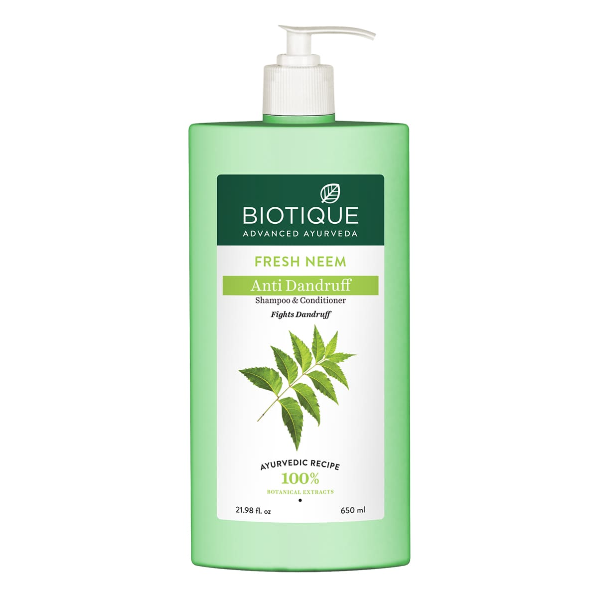Biotique Bio/Fresh Neem Anti Dandruff Shampoo & Conditioner | Grab2Buy