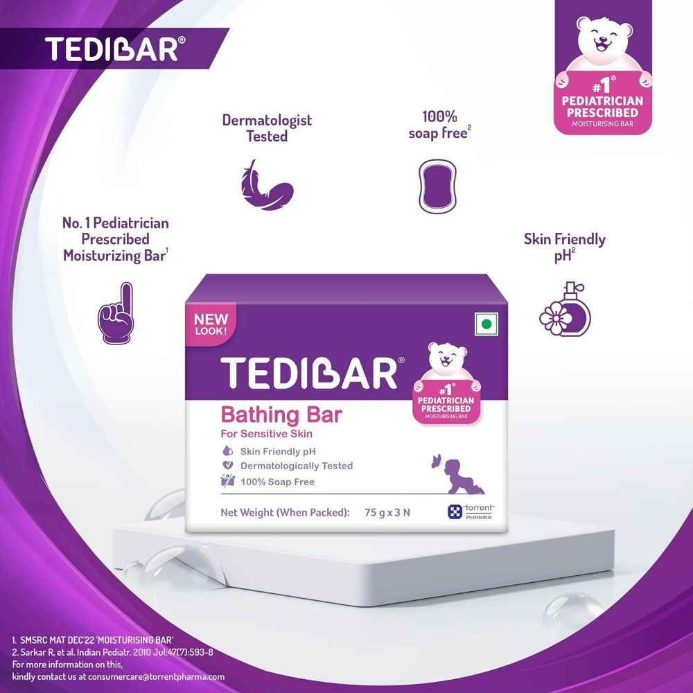 Tedibar Baby Soap For Sensitive Skin | Grab2Buy