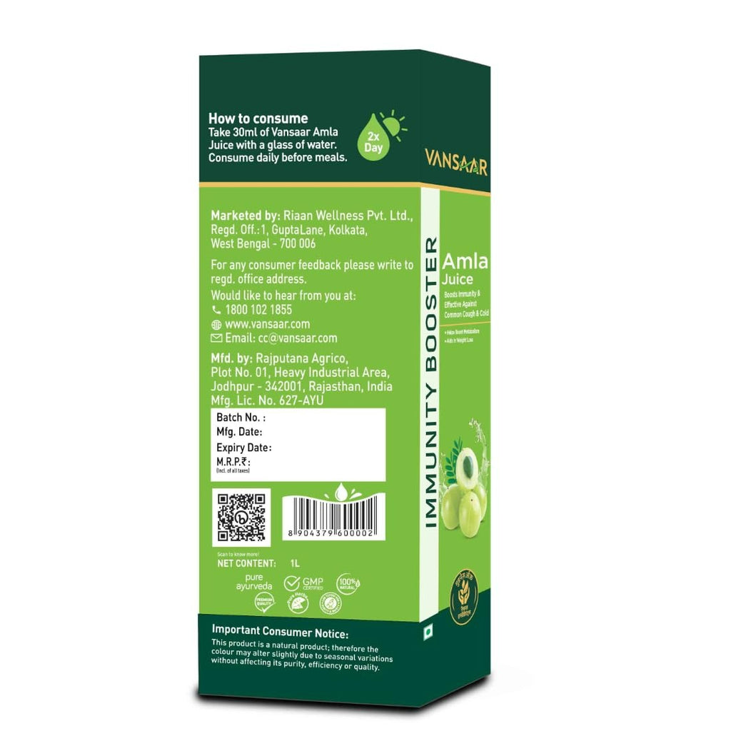 Vansaar Amla Juice | Grab2Buy