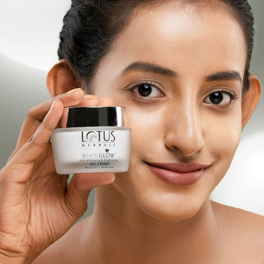 Lotus Herbals Whiteglow Skin Whitening And Brightening Gel Cream (SPF-25) | Grab2Buy