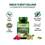 Himalayan Organics Organic B12 500mg Vegetarian Capsules | Grab2Buy