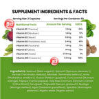 Himalayan Organics Organic B12 500mg Vegetarian Capsules | Grab2Buy