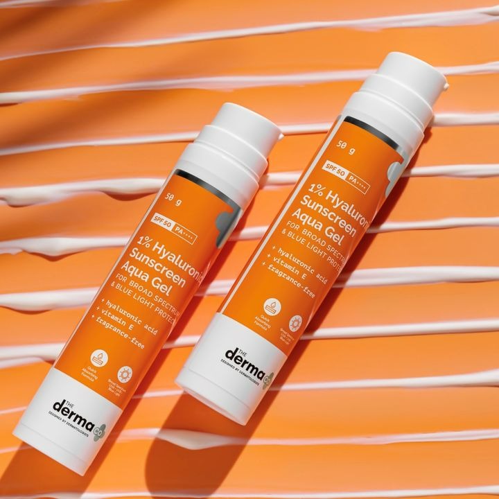 The Derma Co 1% Hyaluronic Sunscreen Aqua Gel | Grab2Buy