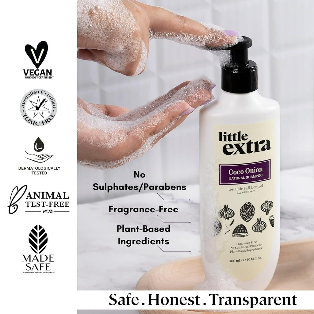 Little Extra Coco Onion Natural Shampoo | Grab2Buy