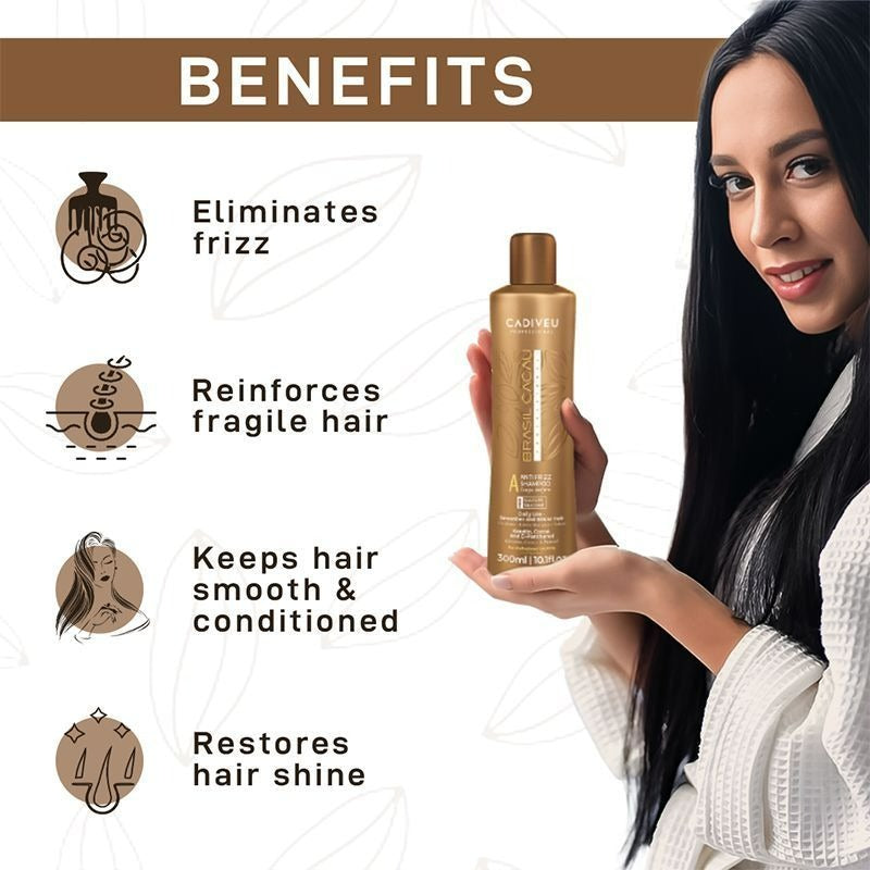 Cadiveu Brasil Cacau Anti Frizz Shampoo-Sulfate Free | Grab2Buy
