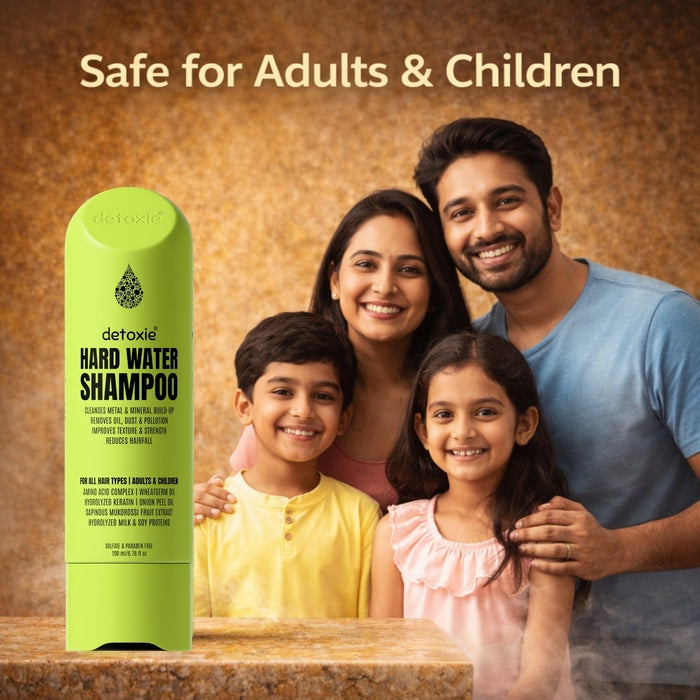 Detoxie Hard Water Relief & Hair Fall Control Pro Growth Shampoo | Grab2Buy