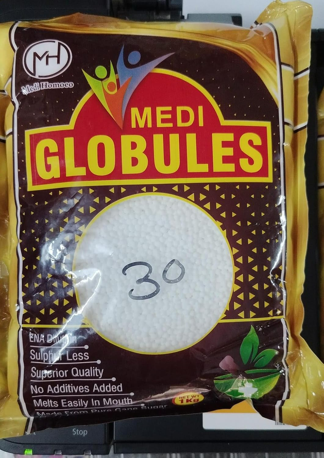Medi Homeopathy Globules/ Blank Pellets (Size 30) | Grab2Buy