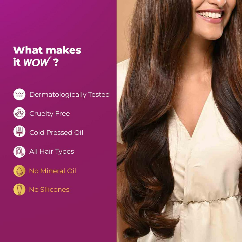 Wow Skin Science Onion & Collagen Anti-Hairfall Hair Oil | Grab2Buy