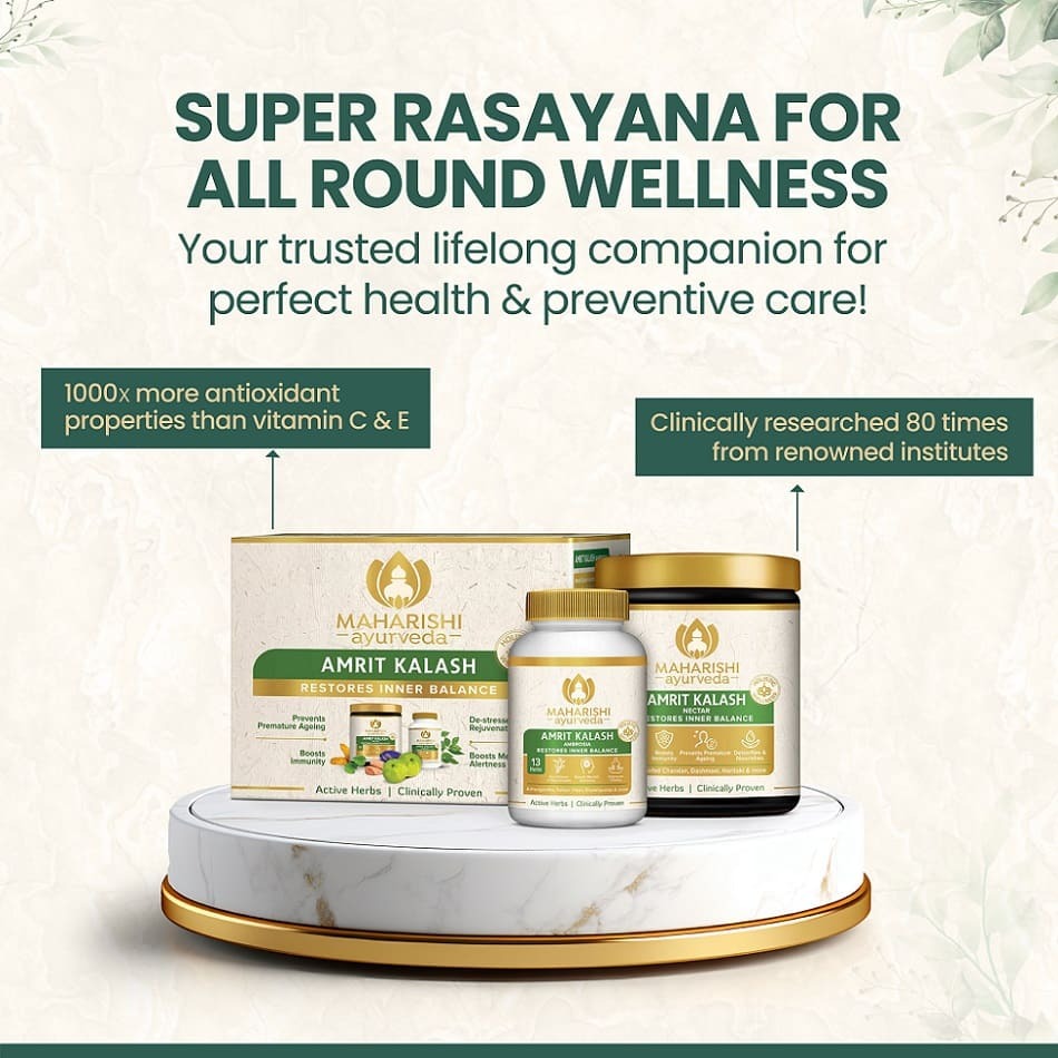 Maharishi Ayurveda Amrit Kalash - Dual Pack Paste and Tablets | Grab2Buy
