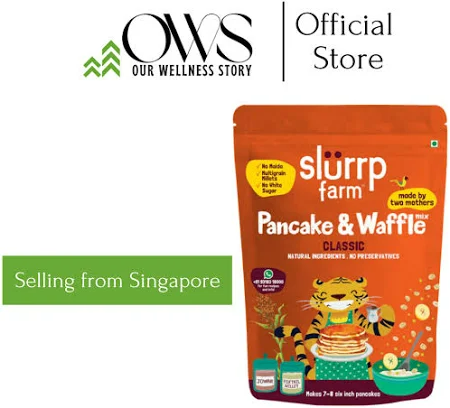 Slurrp Farm Chocolate Millet Pancake Mix | Grab2Buy